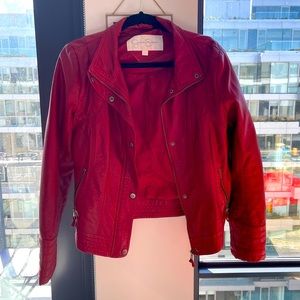 Red Leather Jacket